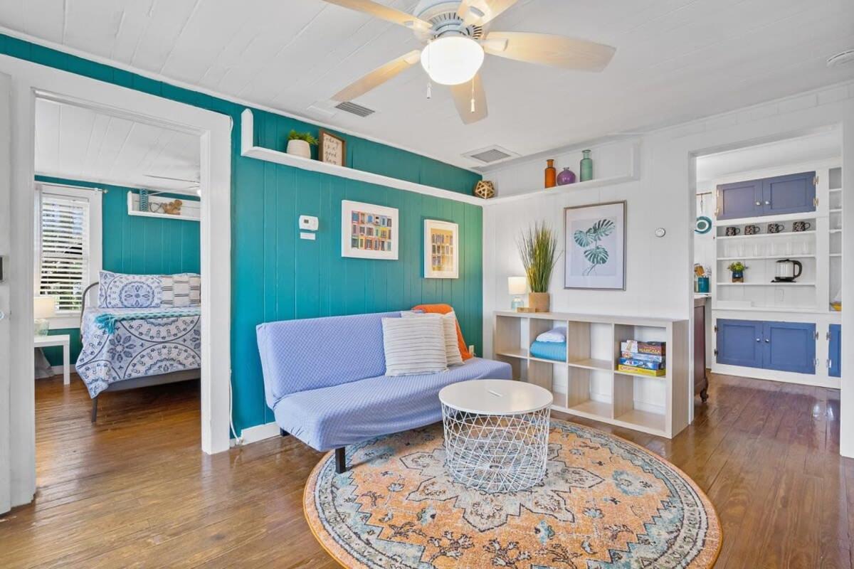 Marvelous Mermaid Bungalow, Dog-Friendly Upstairs Apt In Prime Vilano Beach سانت أوغيستين المظهر الخارجي الصورة