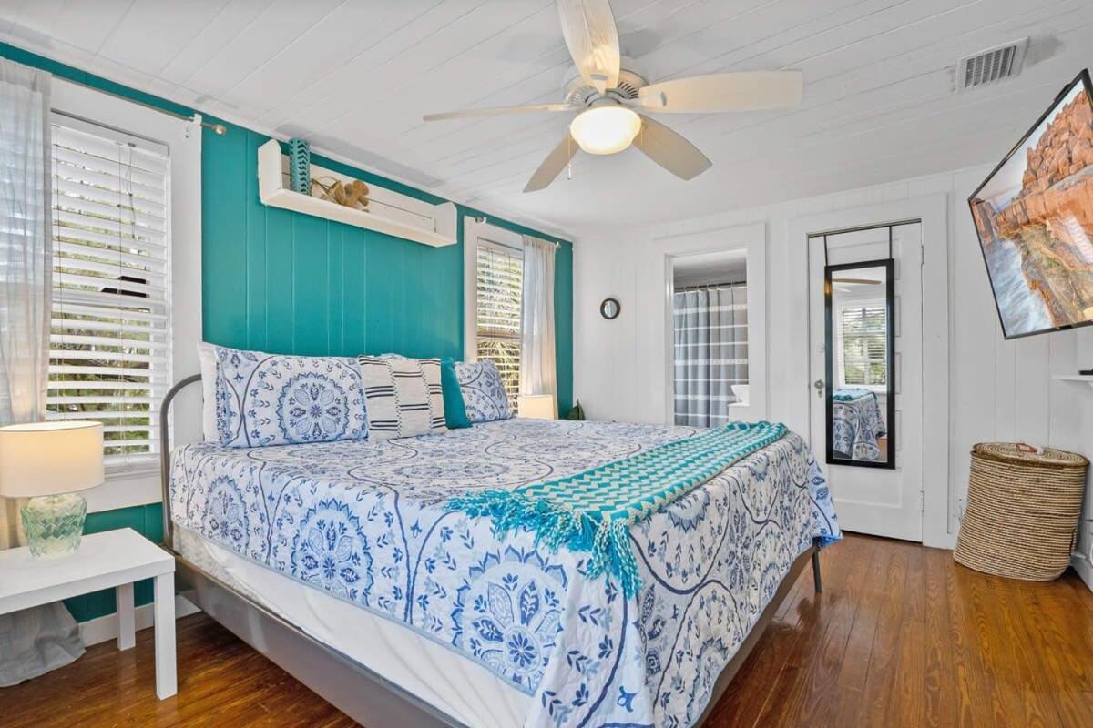 Marvelous Mermaid Bungalow, Dog-Friendly Upstairs Apt In Prime Vilano Beach سانت أوغيستين المظهر الخارجي الصورة